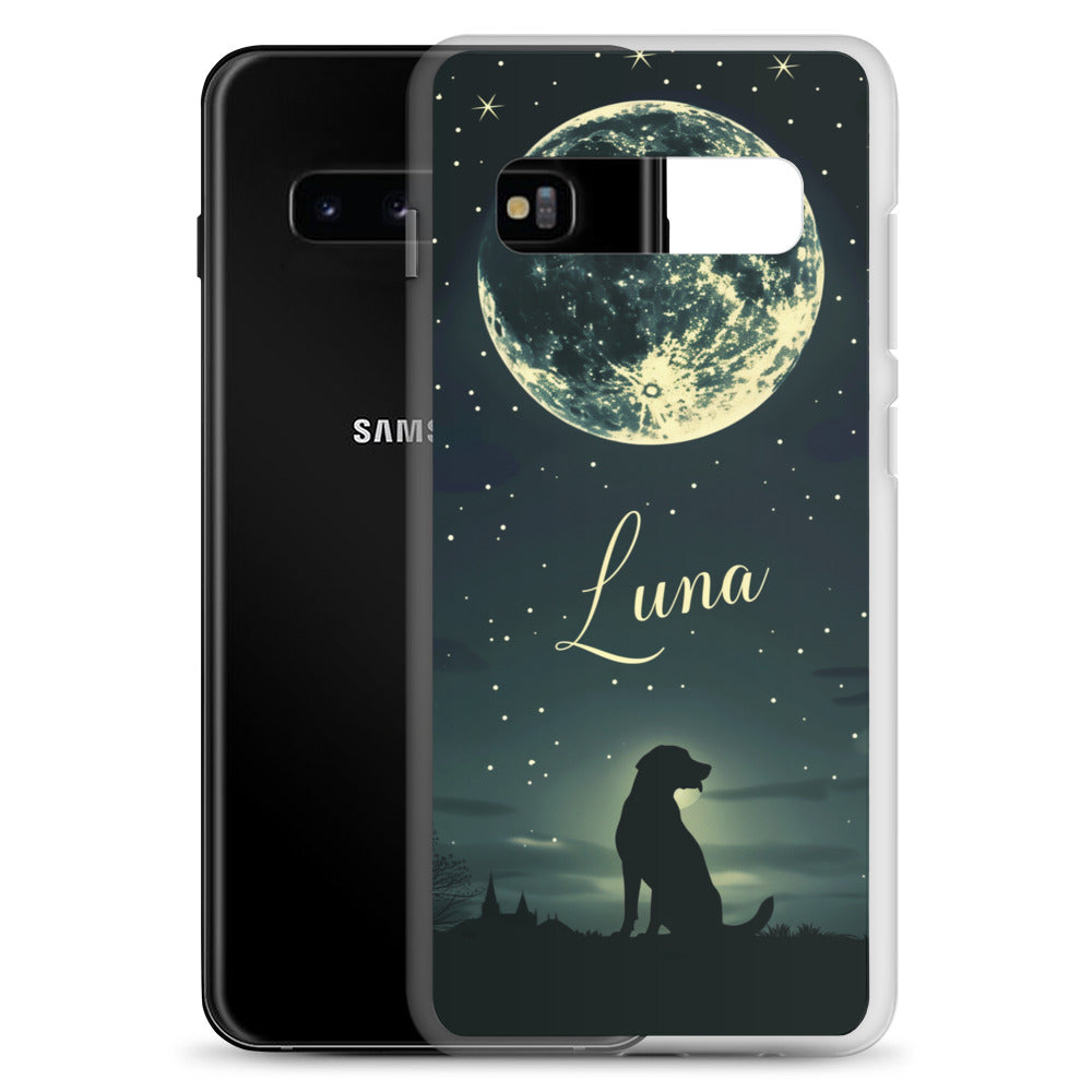 Canine Name Luna Clear Case for Samsung®