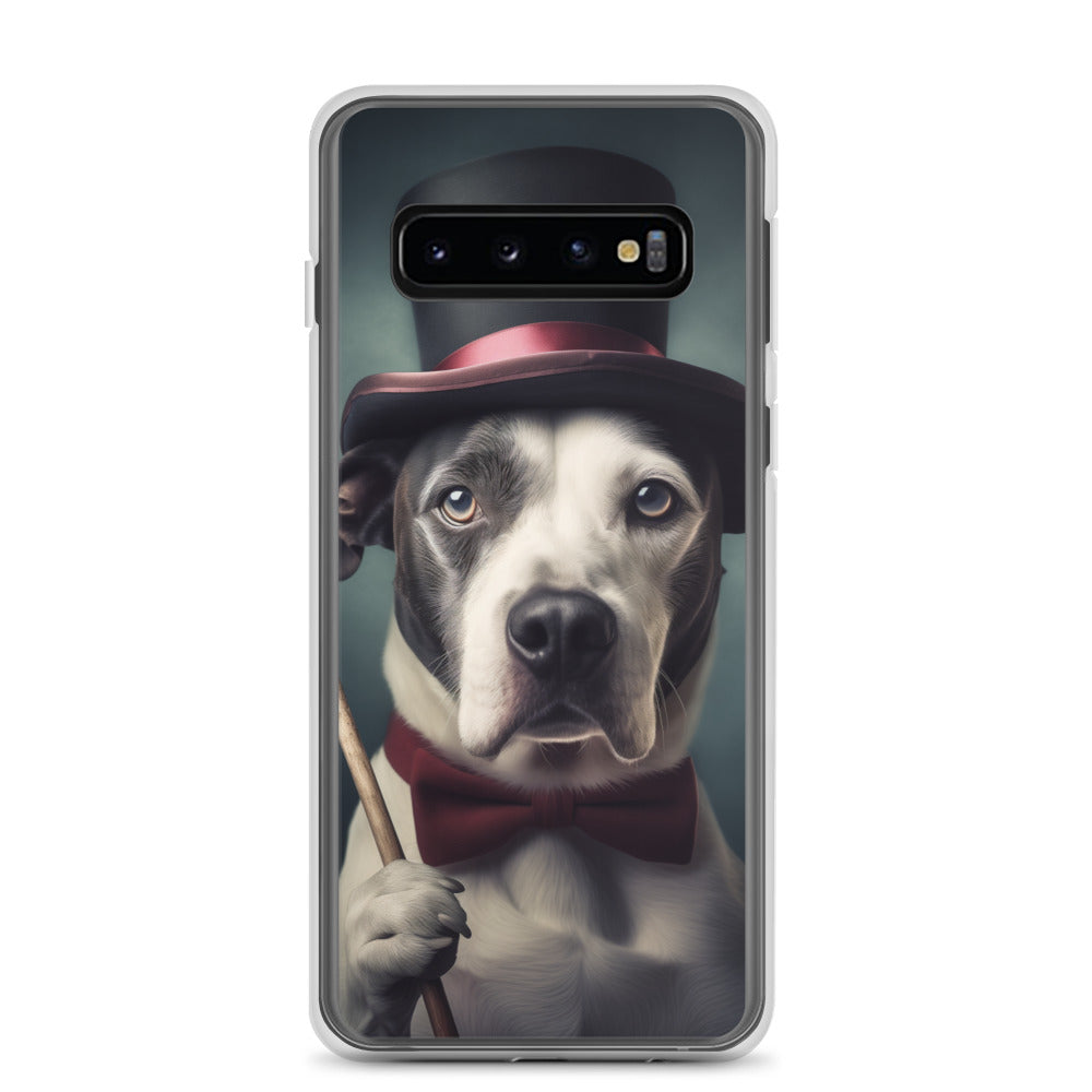 Top Hat Dog D Clear Case for Samsung®