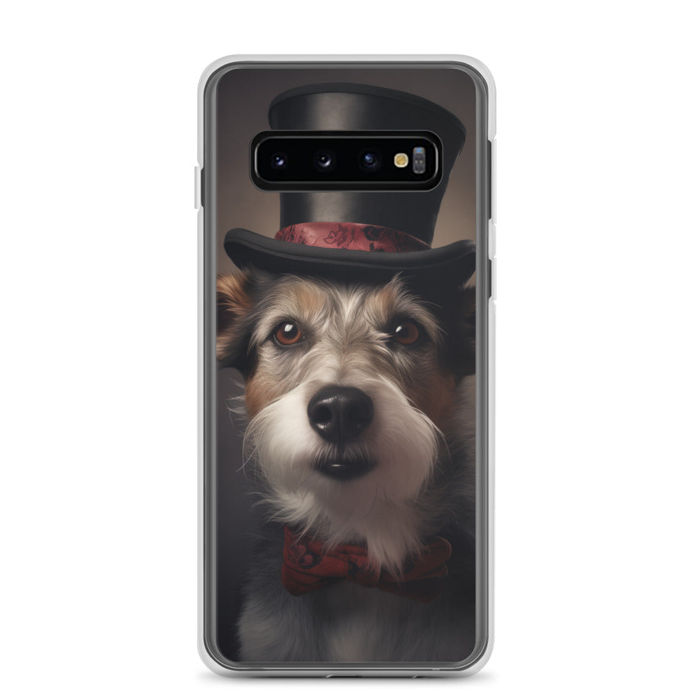 Top Hat Dog E Clear Case for Samsung®