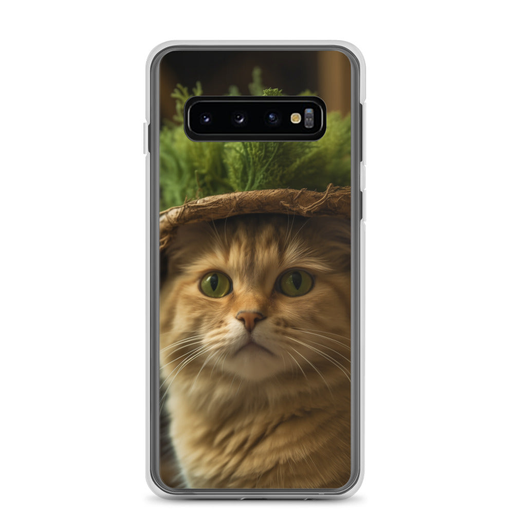 Cat Hat D Clear Case for Samsung®