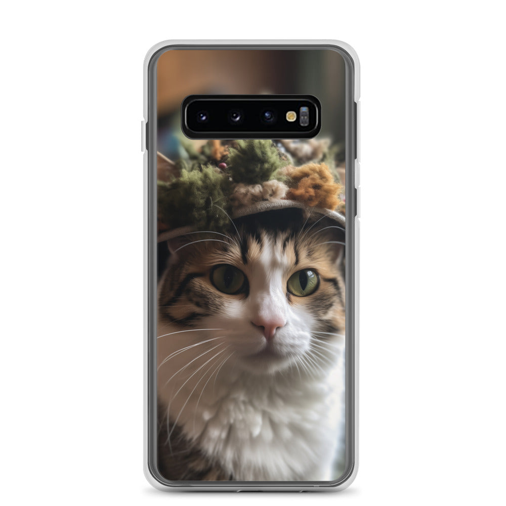 Cat Hat E Clear Case for Samsung®