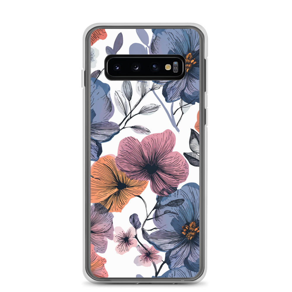 Flower Beautiful Clear Case for Samsung®