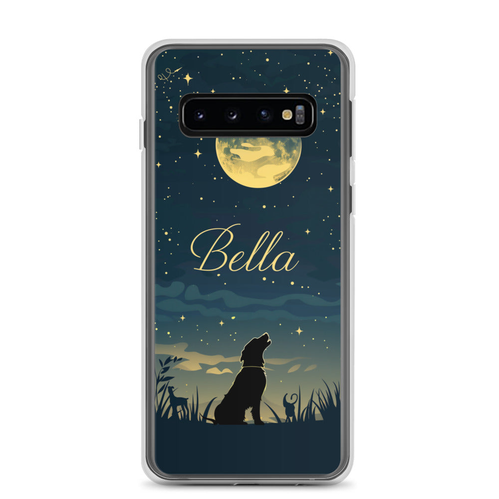 Canine Name Bella Clear Case for Samsung®