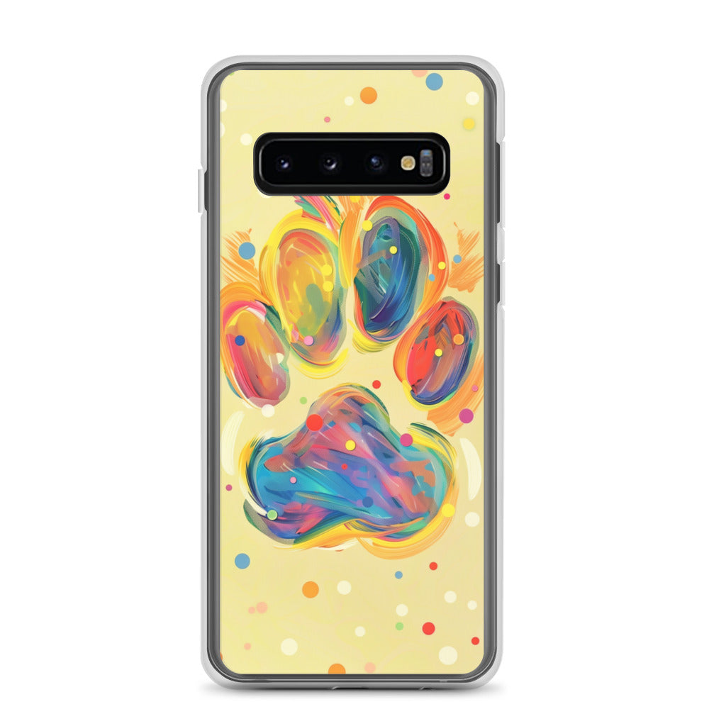 Artistic PawPrints Dreamscape Clear Case for Samsung®