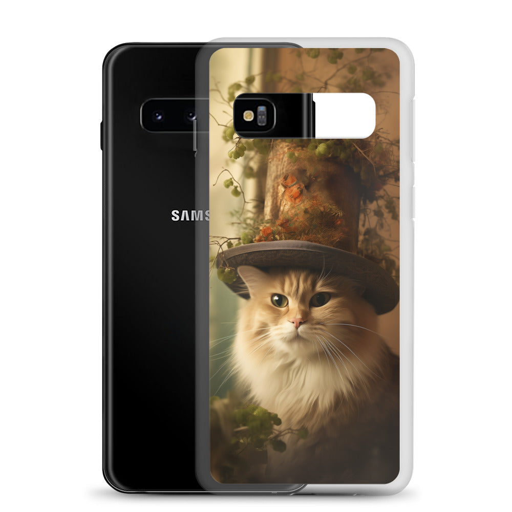 Cat Hat A Clear Case for Samsung®