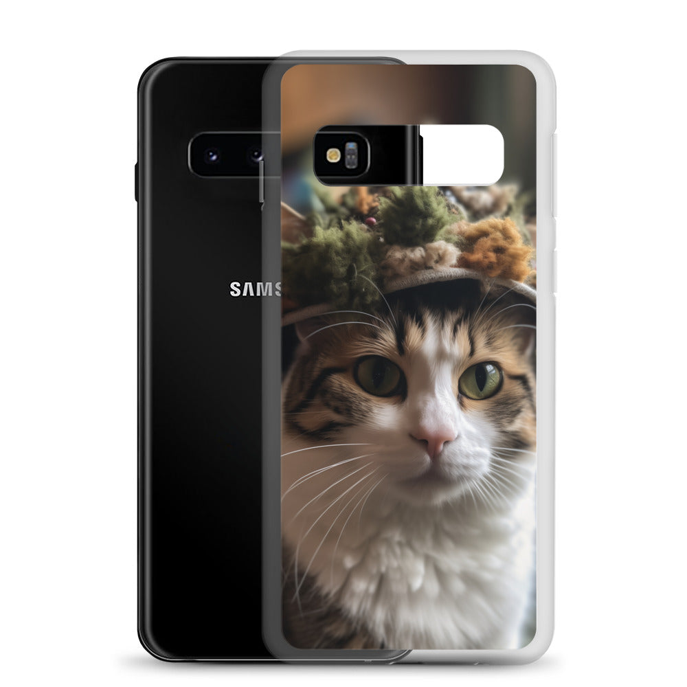 Cat Hat E Clear Case for Samsung®