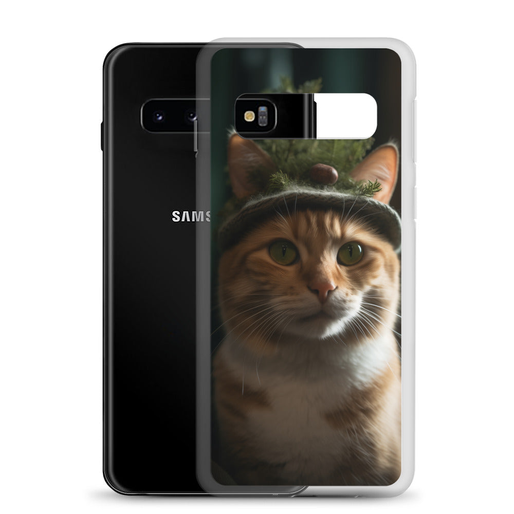 Cat Hat F Clear Case for Samsung®