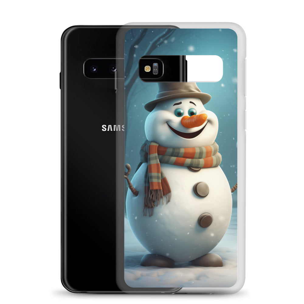 Snowman Finley Clear Case for Samsung®