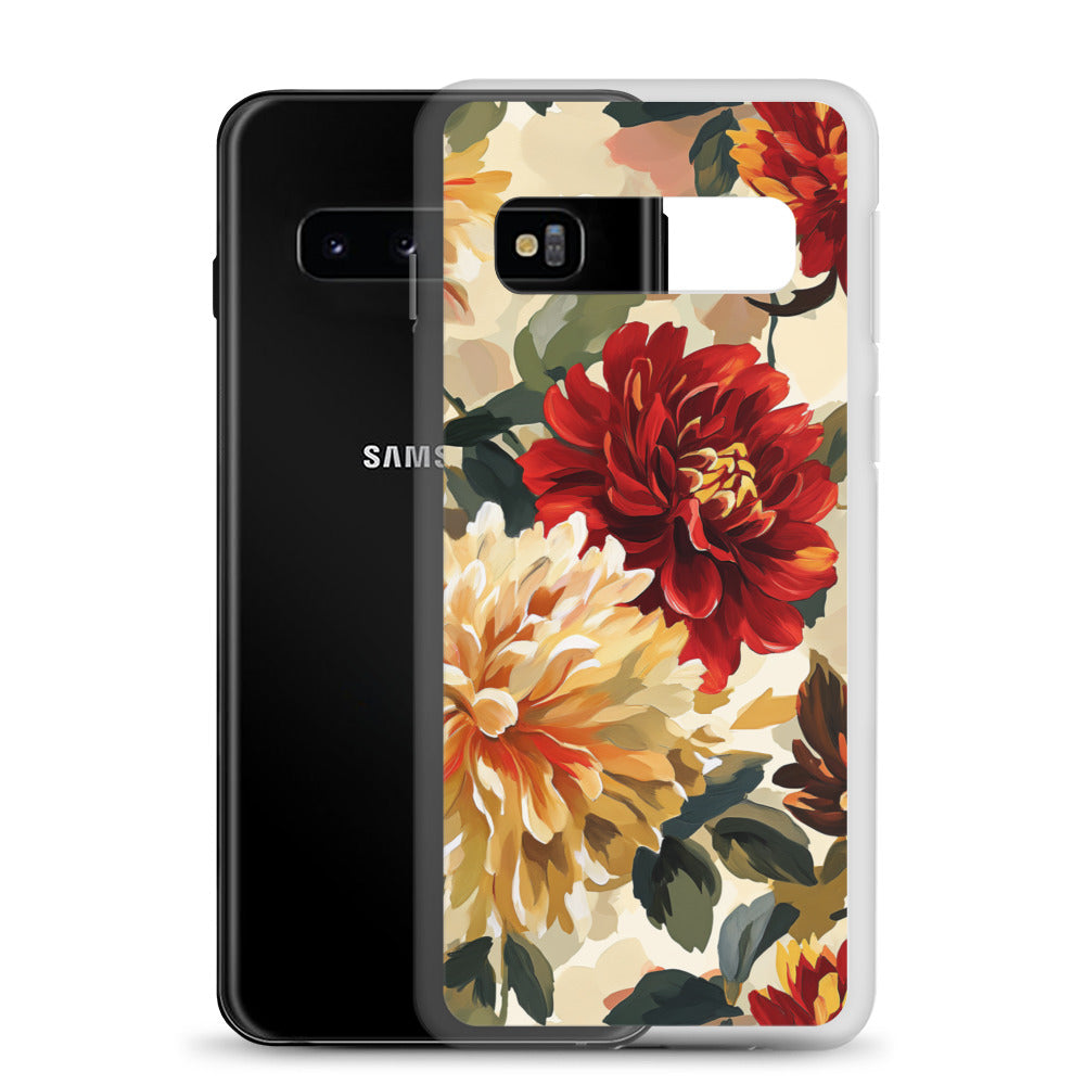 Flower Coral Clear Case for Samsung®