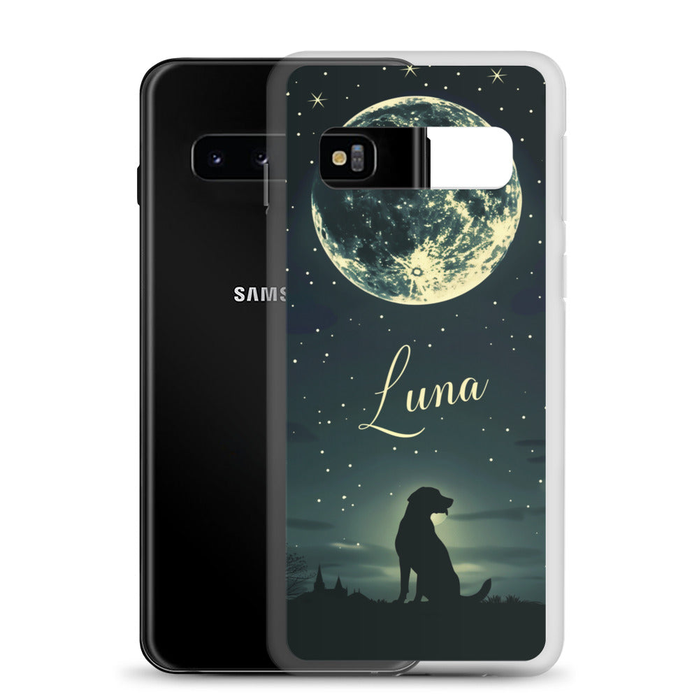 Canine Name Luna Clear Case for Samsung®