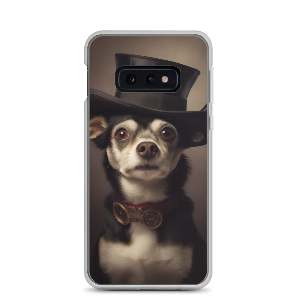 Top Hat Dog A Clear Case for Samsung®