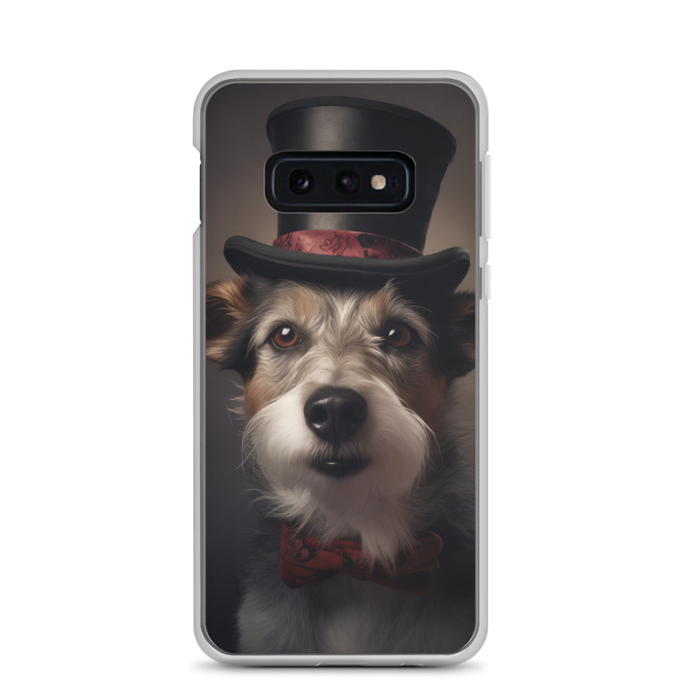 Top Hat Dog E Clear Case for Samsung®