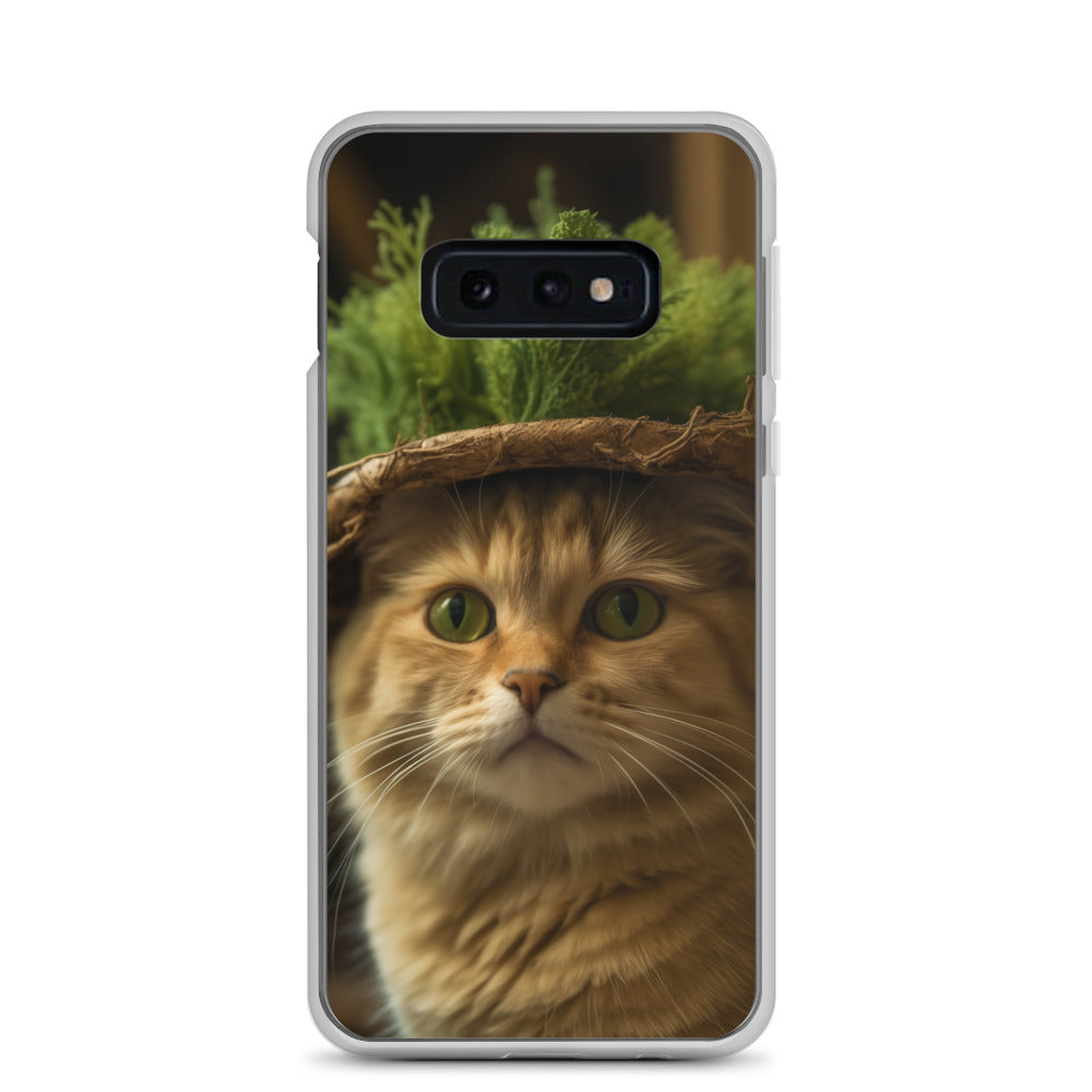 Cat Hat D Clear Case for Samsung®