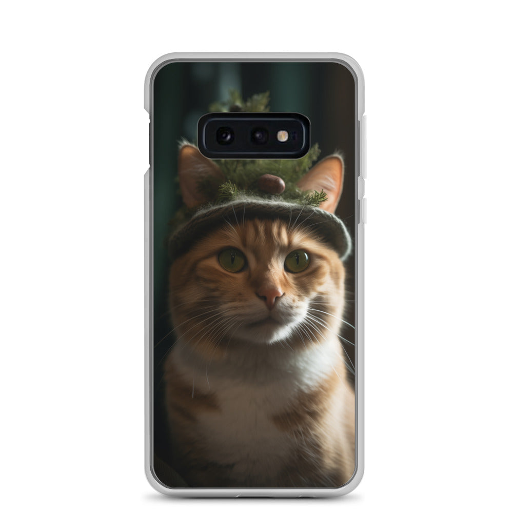 Cat Hat F Clear Case for Samsung®