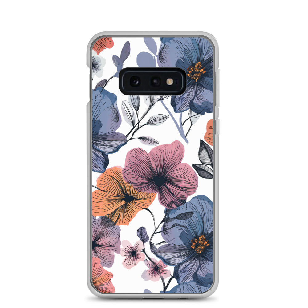 Flower Beautiful Clear Case for Samsung®