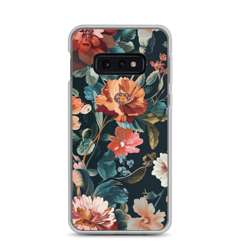 Flower Golden Clear Case for Samsung®