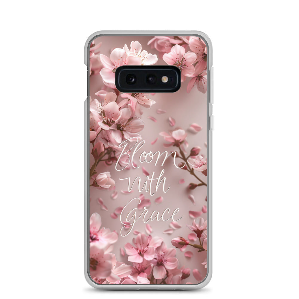 Inspirational Blossoms A Clear Case for Samsung®