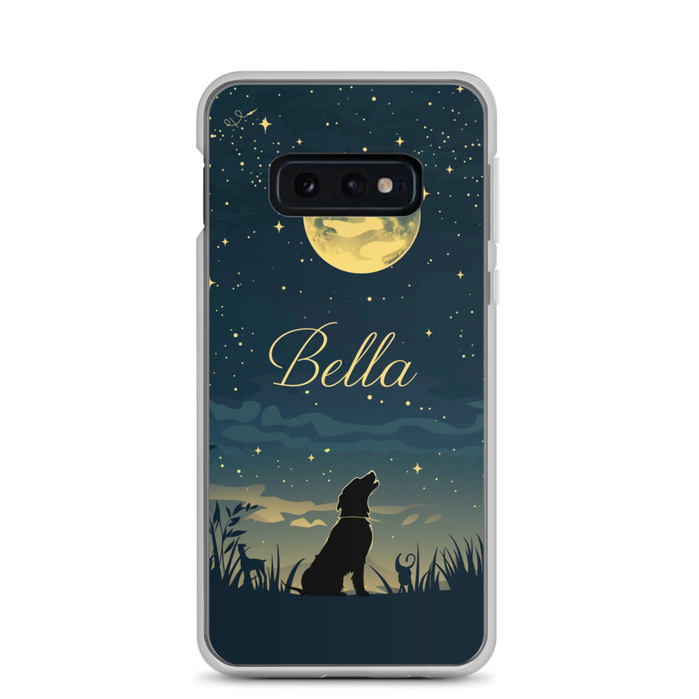 Canine Name Bella Clear Case for Samsung®