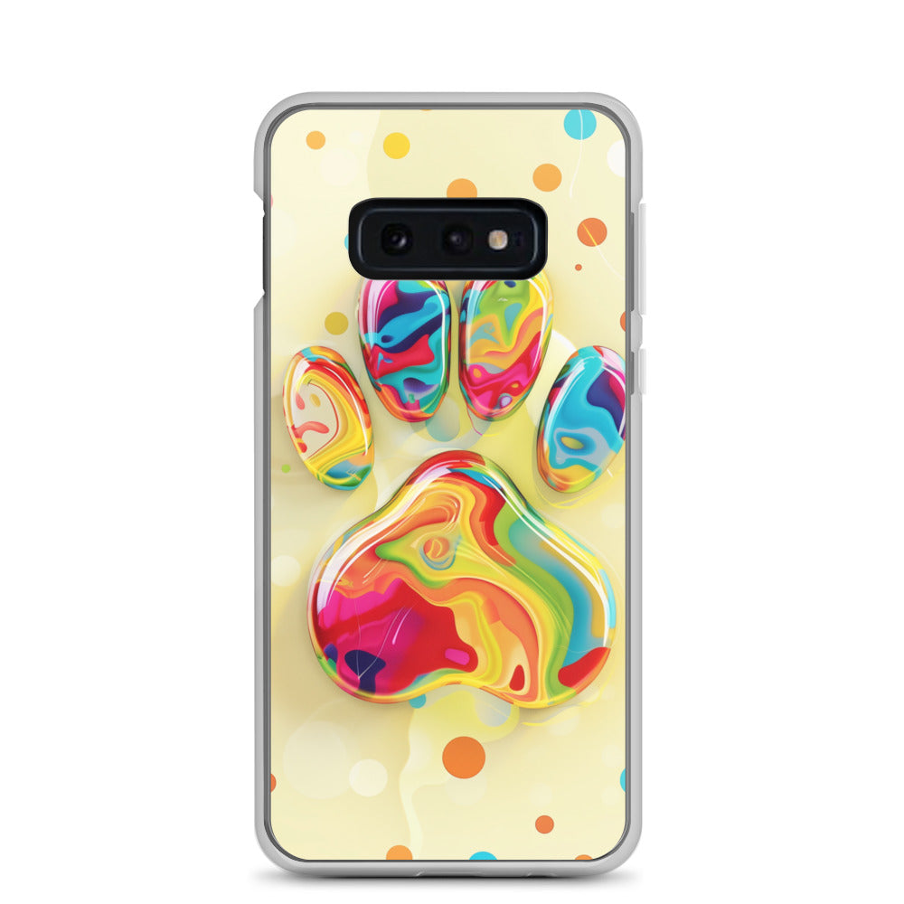 Artistic PawPrints Celestia Clear Case for Samsung®