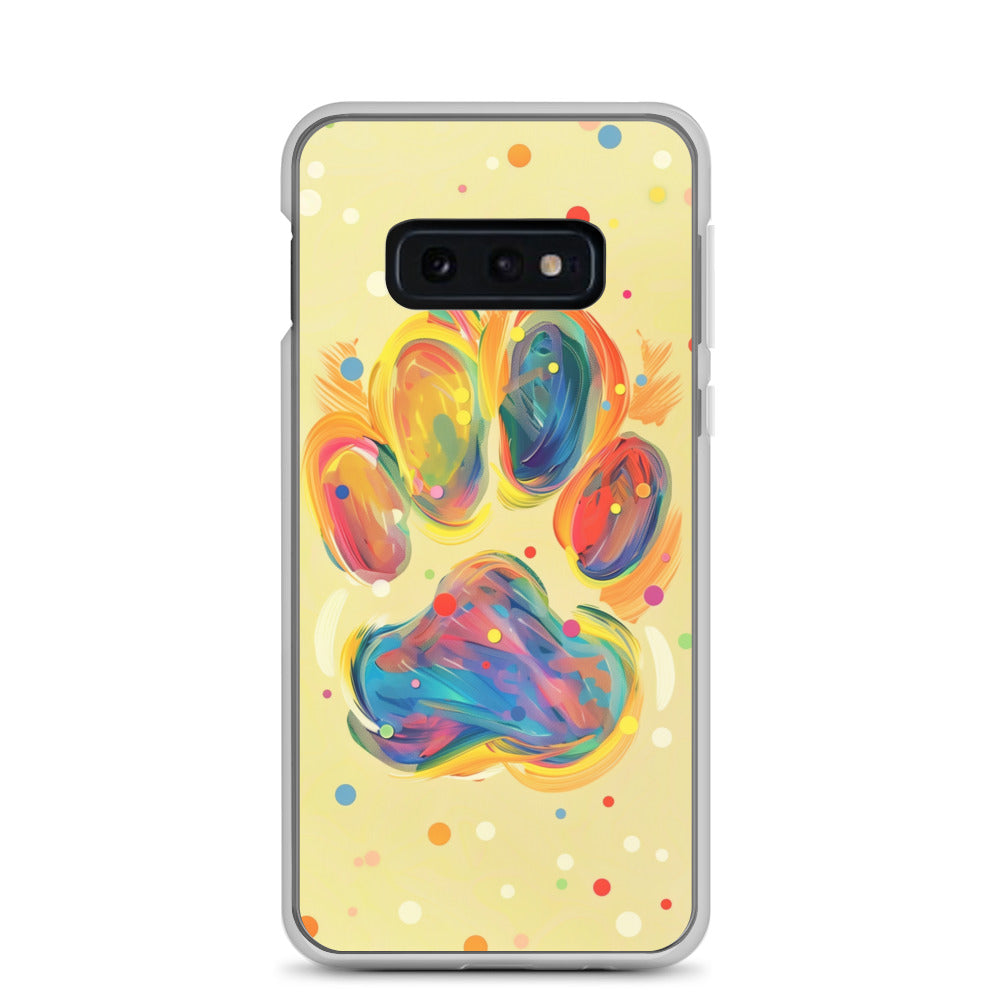 Artistic PawPrints Dreamscape Clear Case for Samsung®