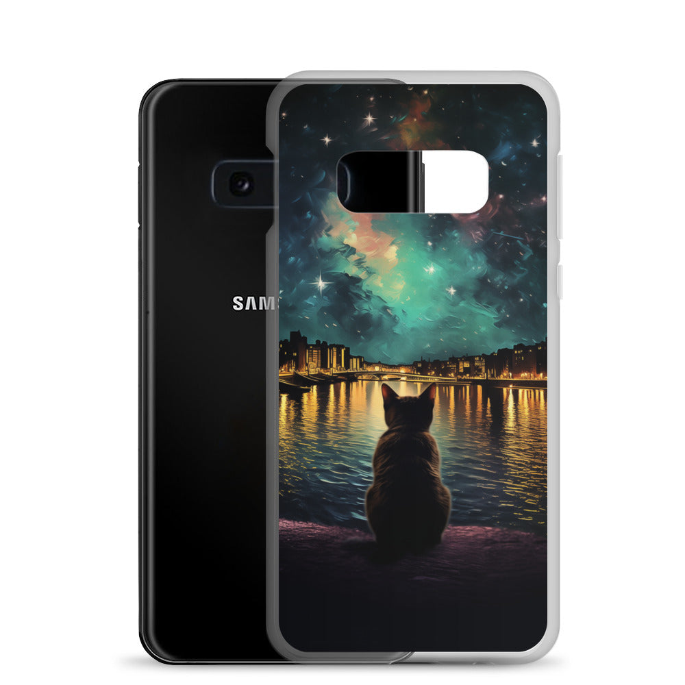 River Cat A Clear Case for Samsung®