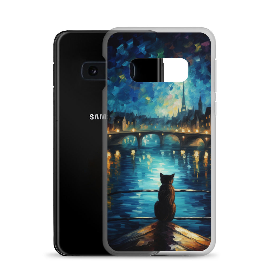 River Cat B Clear Case for Samsung®