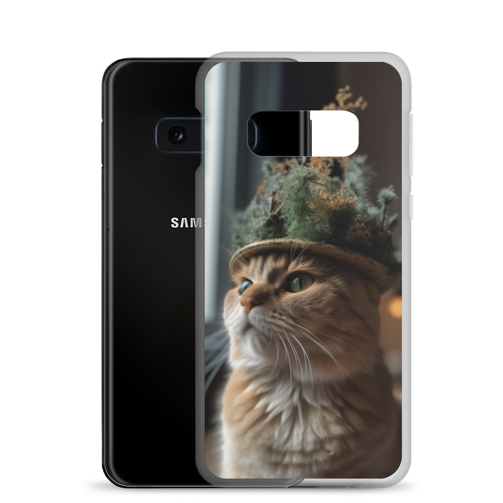 Cat Hat BClear Case for Samsung®