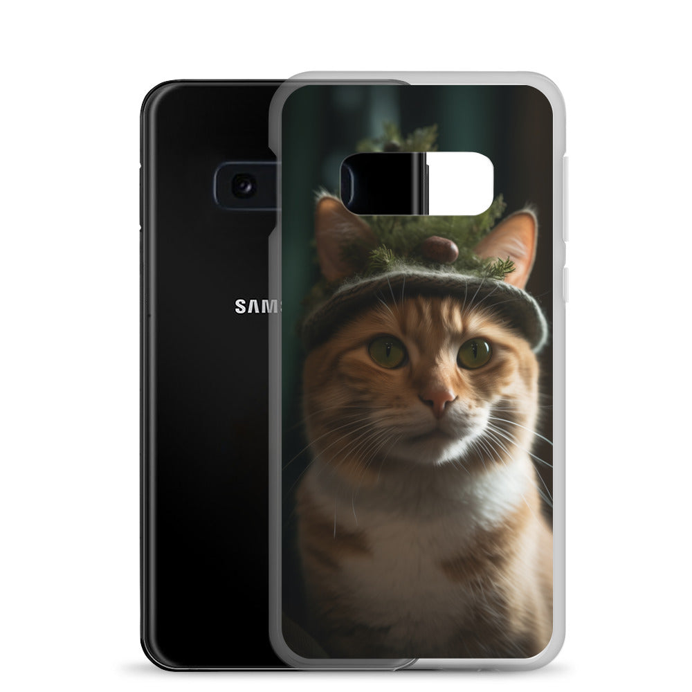 Cat Hat F Clear Case for Samsung®