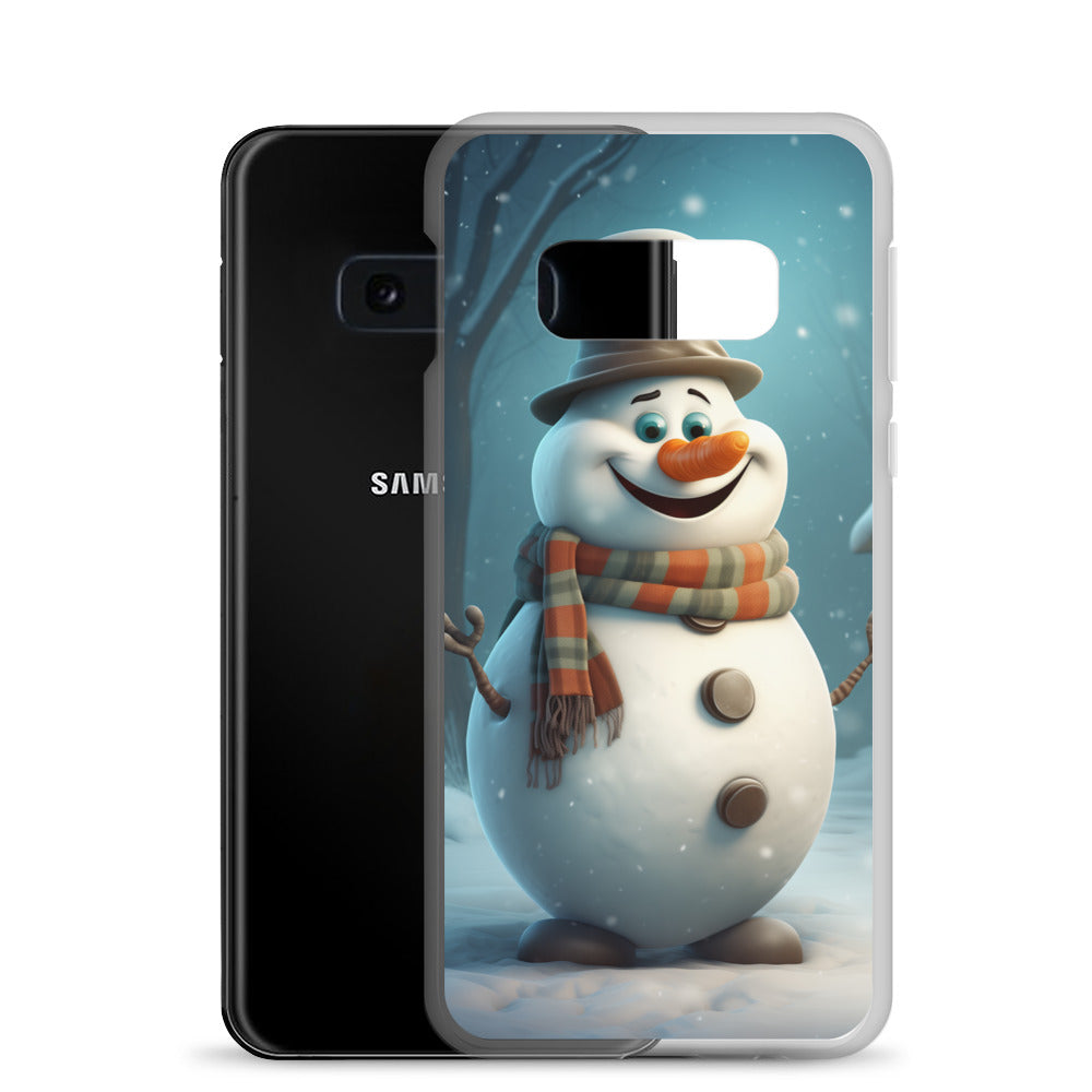 Snowman Finley Clear Case for Samsung®