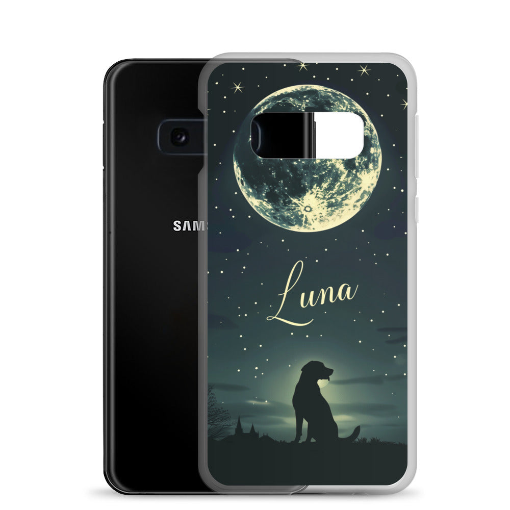 Canine Name Luna Clear Case for Samsung®