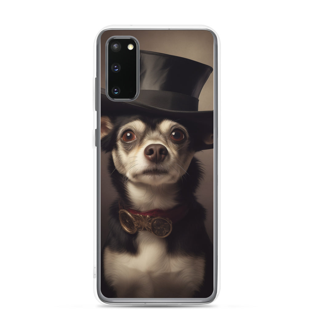 Top Hat Dog A Clear Case for Samsung®