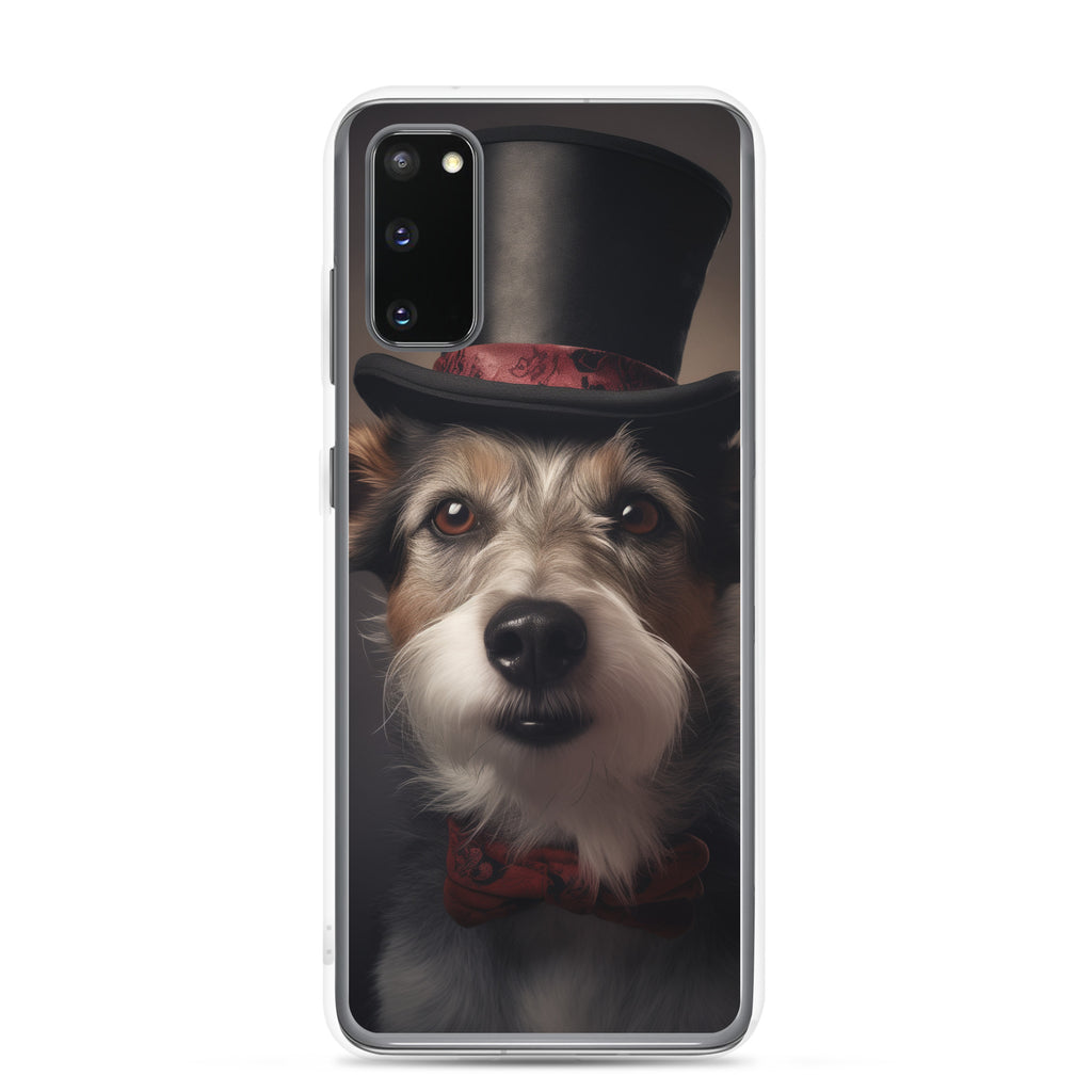 Top Hat Dog E Clear Case for Samsung®