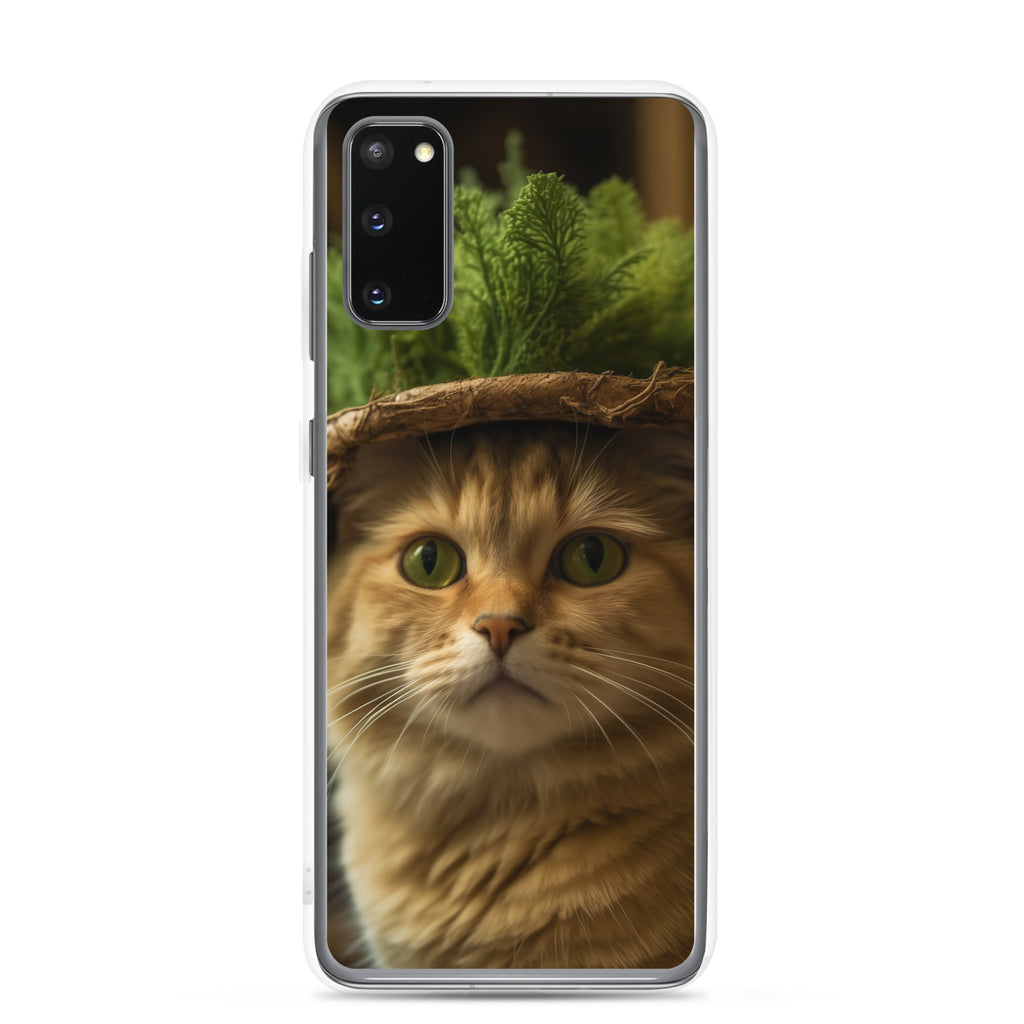 Cat Hat D Clear Case for Samsung®