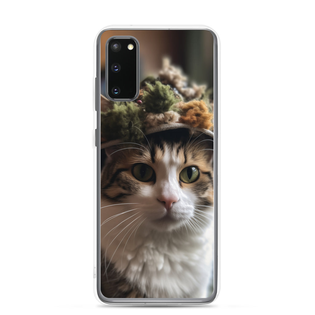 Cat Hat E Clear Case for Samsung®