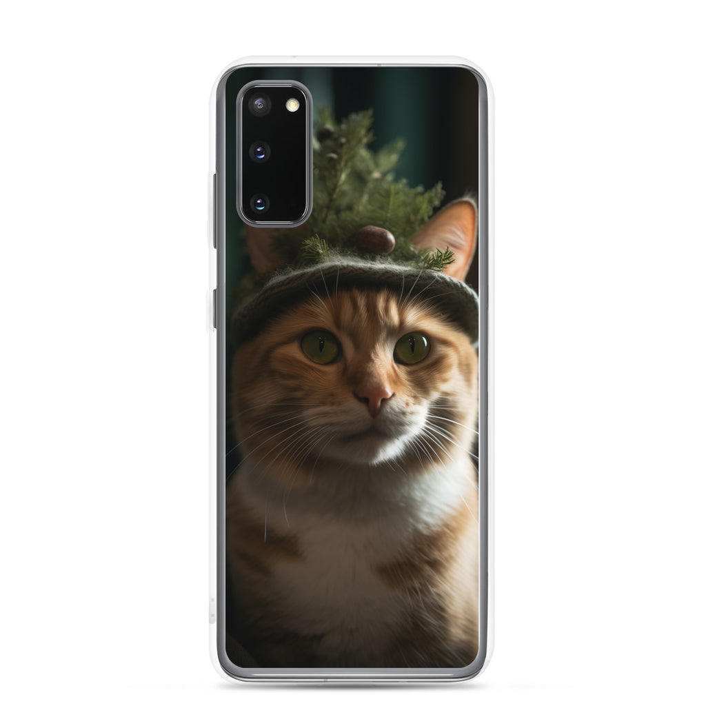 Cat Hat F Clear Case for Samsung®