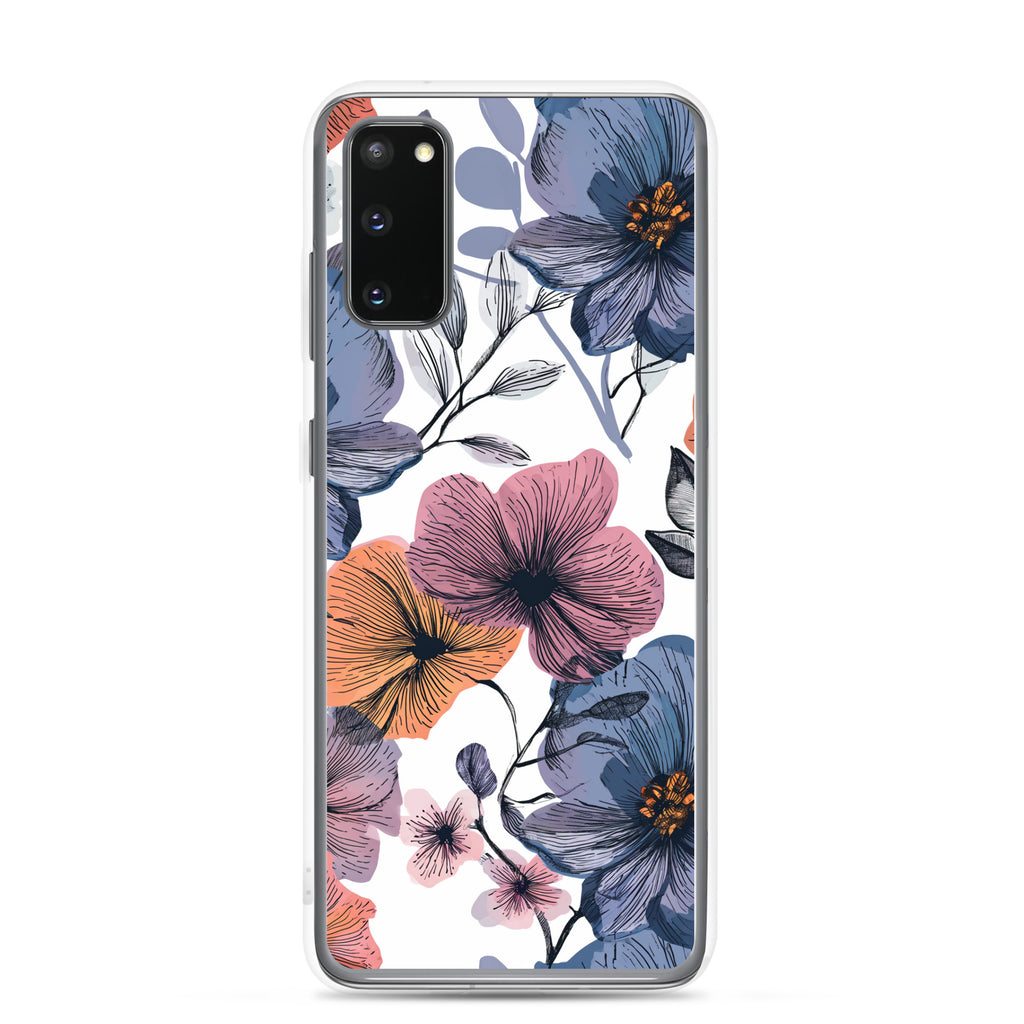 Flower Beautiful Clear Case for Samsung®