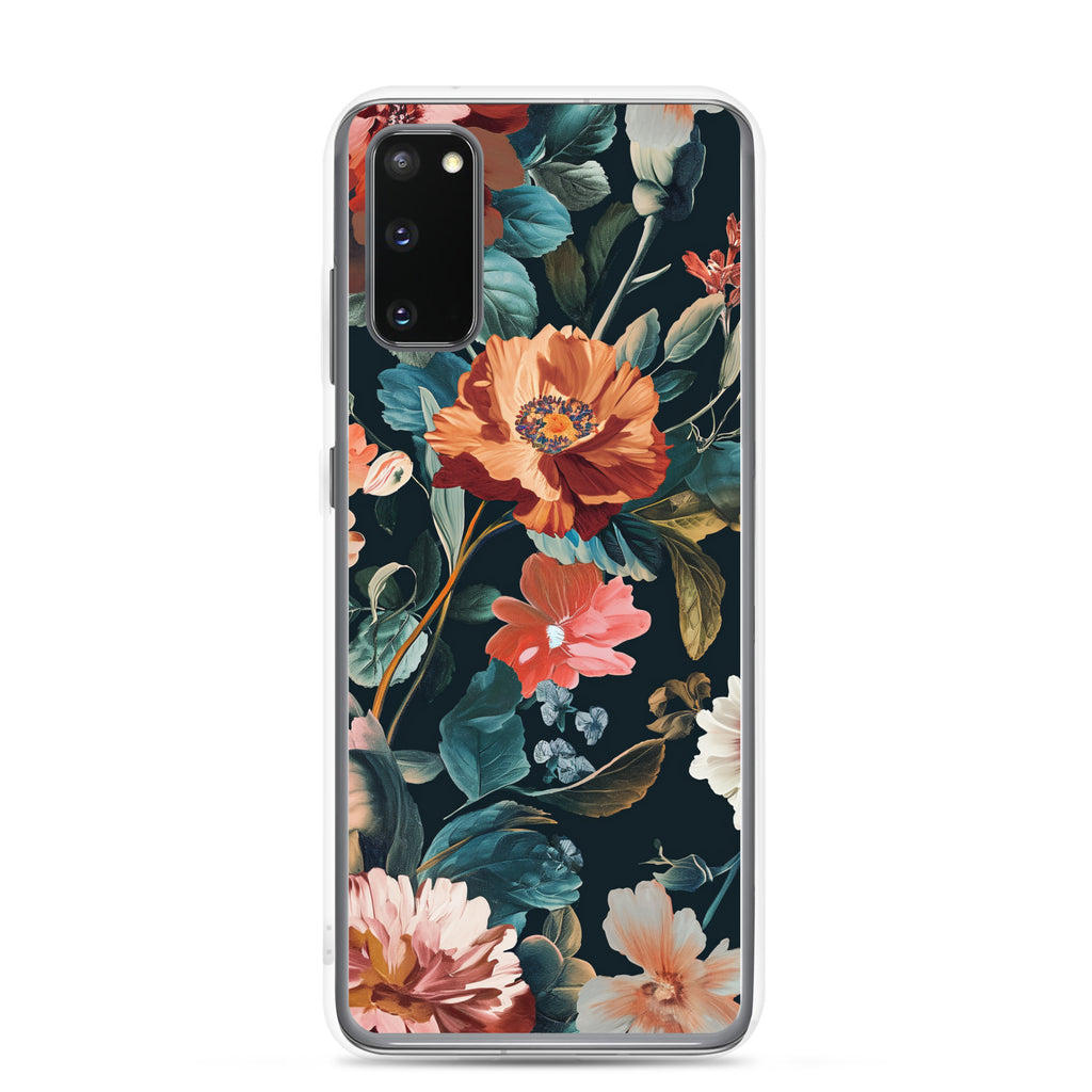 Flower Golden Clear Case for Samsung®