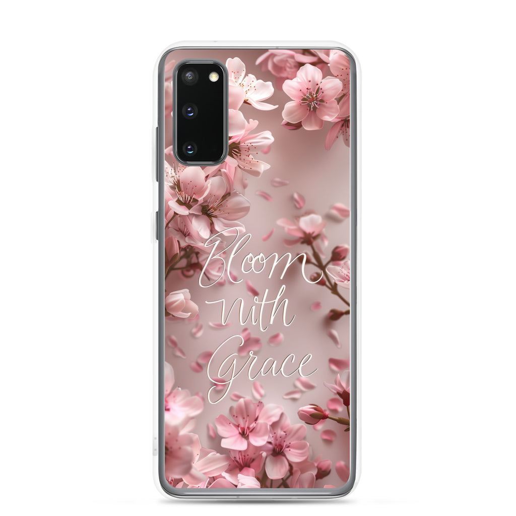 Inspirational Blossoms A Clear Case for Samsung®