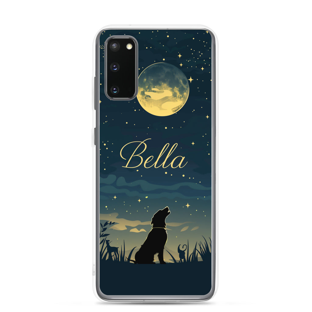 Canine Name Bella Clear Case for Samsung®