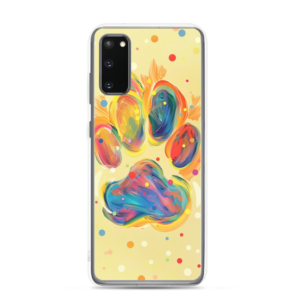 Artistic PawPrints Dreamscape Clear Case for Samsung®