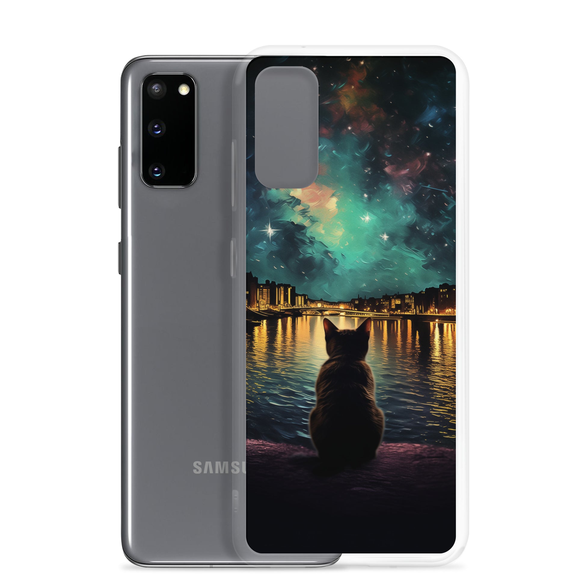 River Cat A Clear Case for Samsung®
