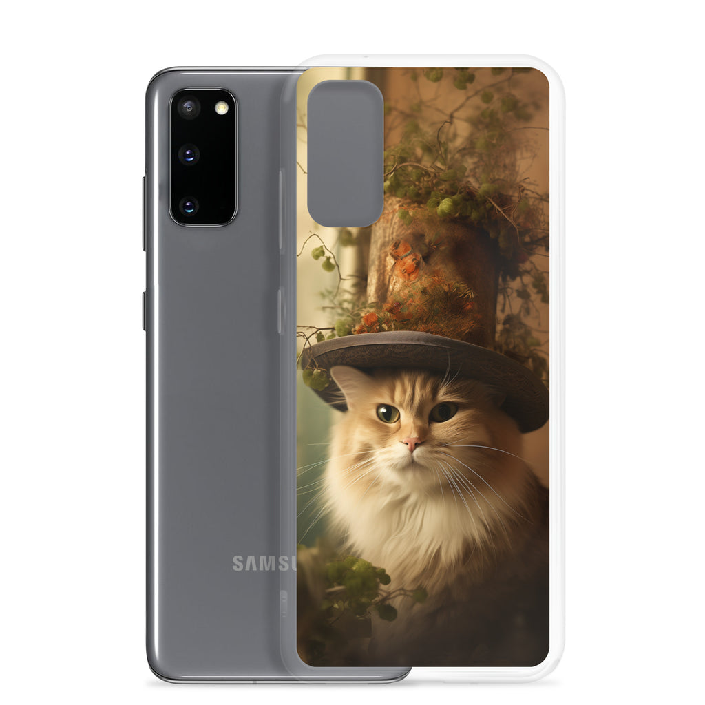 Cat Hat A Clear Case for Samsung®