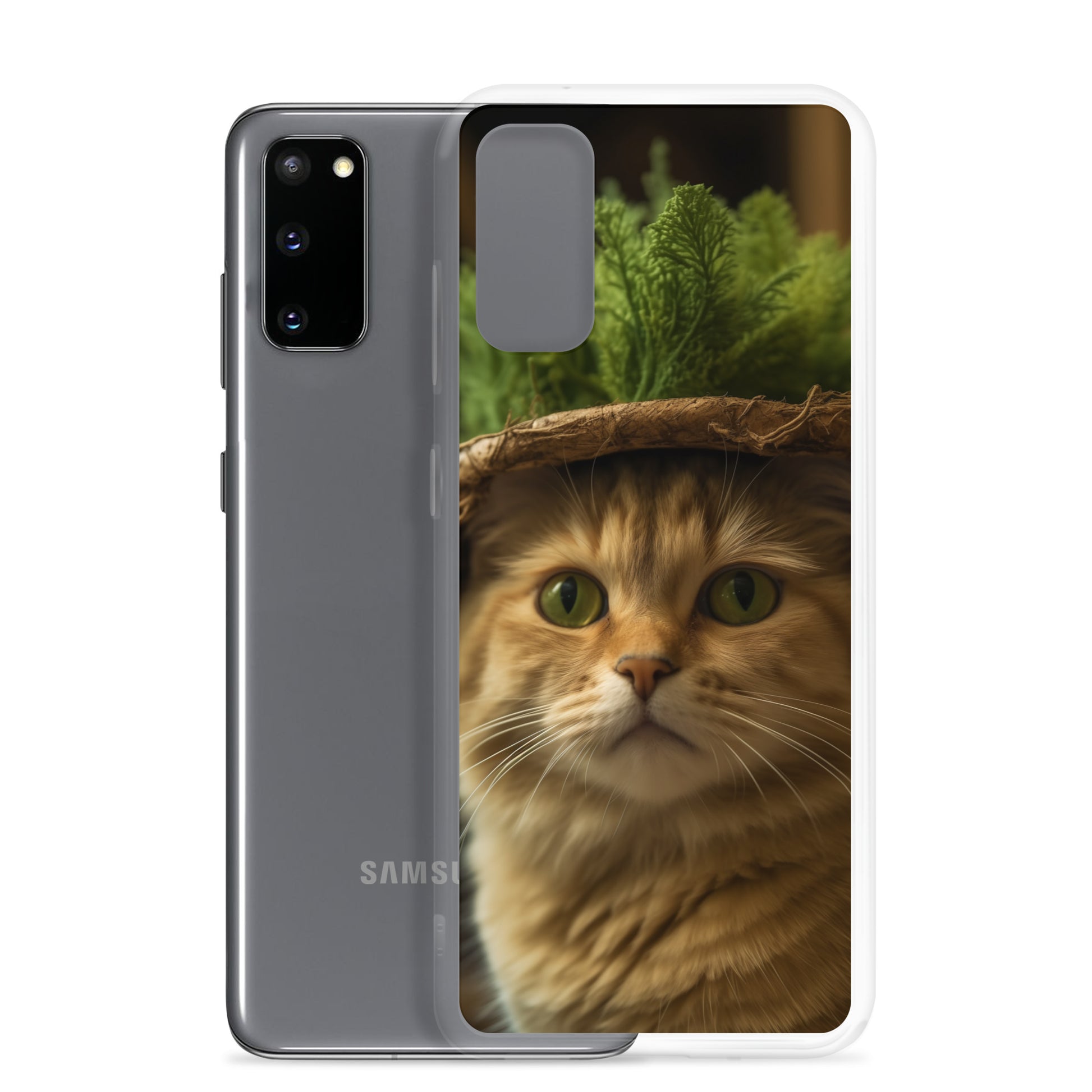Cat Hat D Clear Case for Samsung®