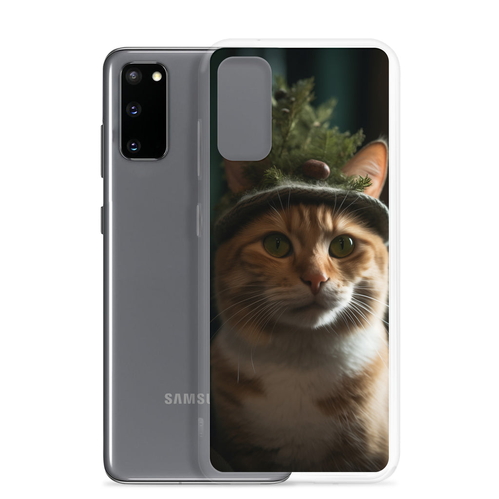 Cat Hat F Clear Case for Samsung®