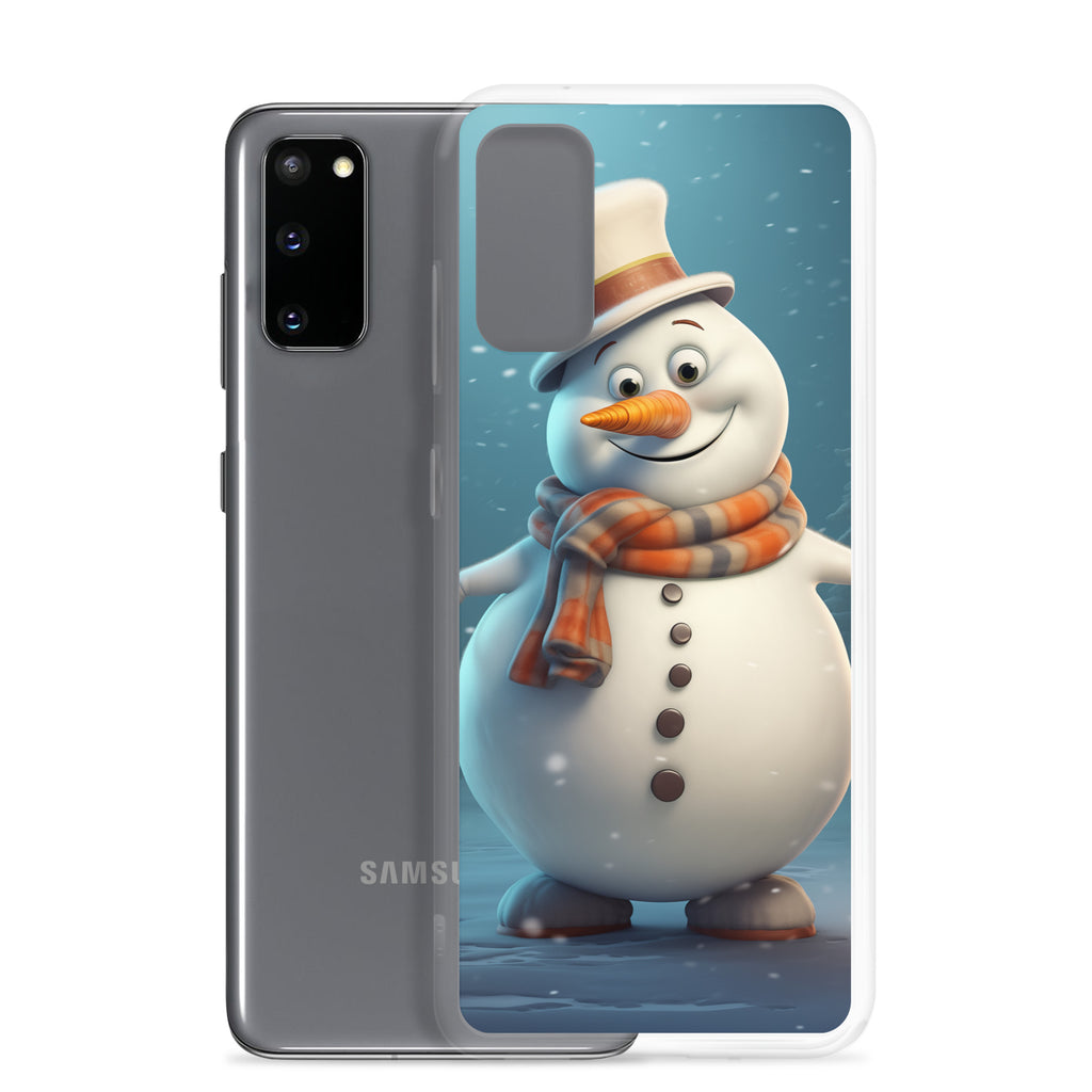 Snowman Bailey Clear Case for Samsung®