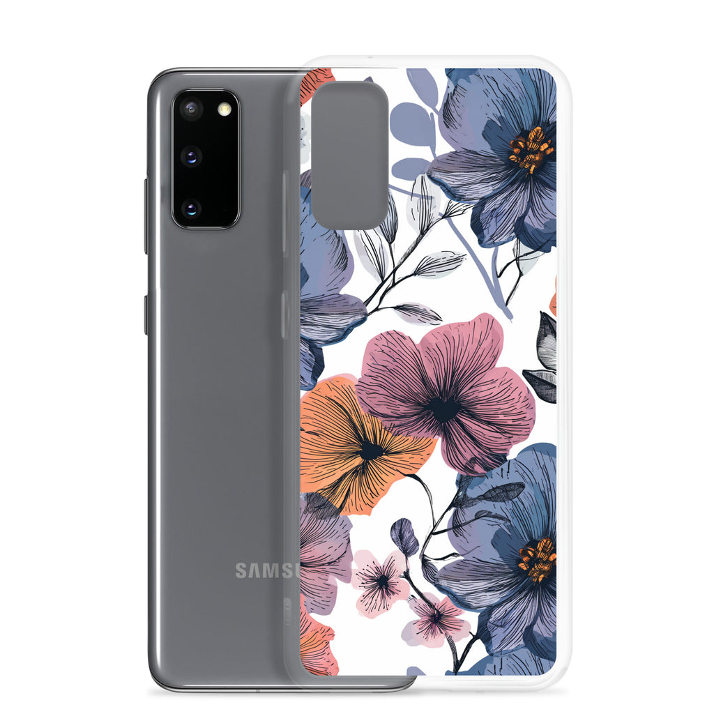 Flower Beautiful Clear Case for Samsung®