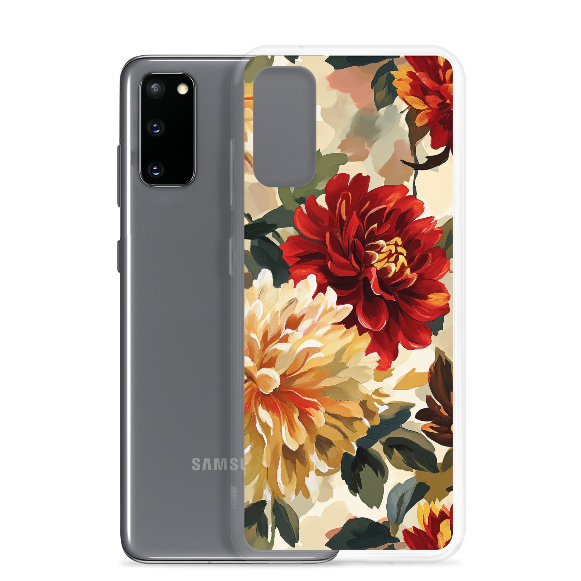 Flower Coral Clear Case for Samsung®