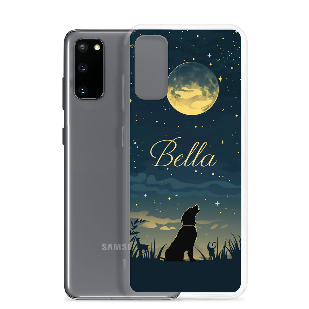 Canine Name Bella Clear Case for Samsung®
