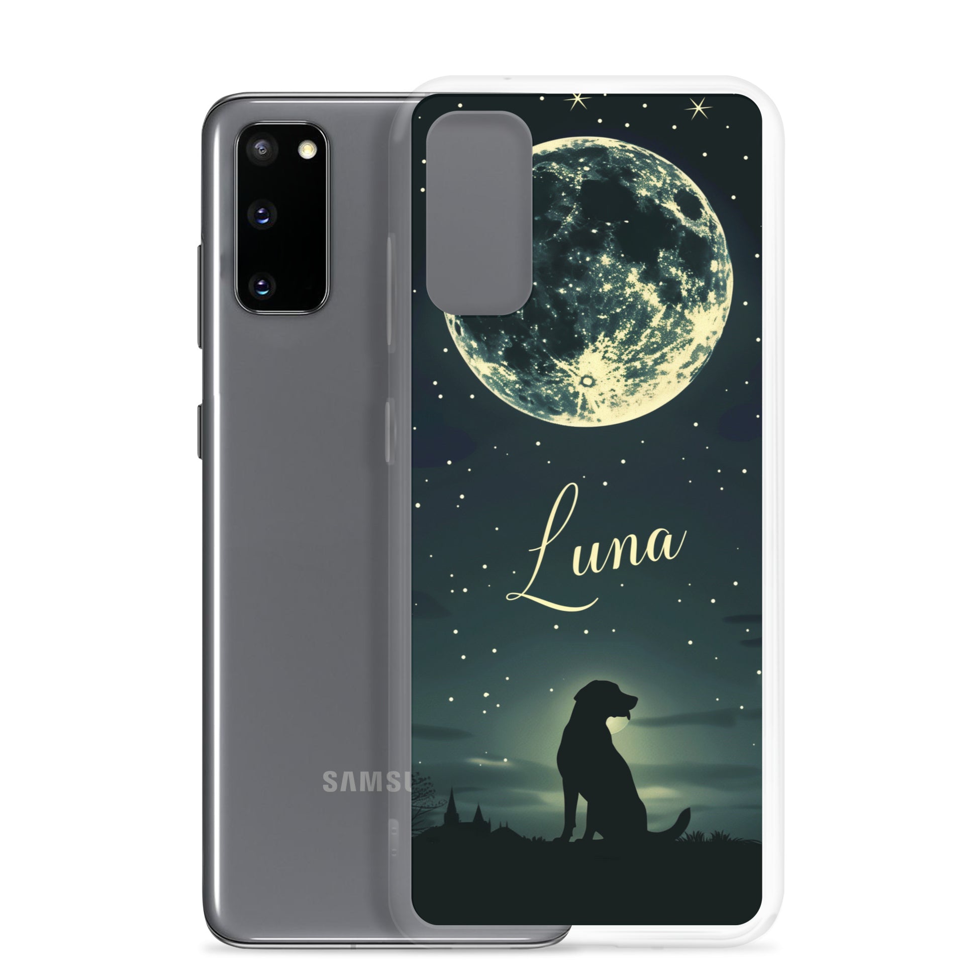 Canine Name Luna Clear Case for Samsung®