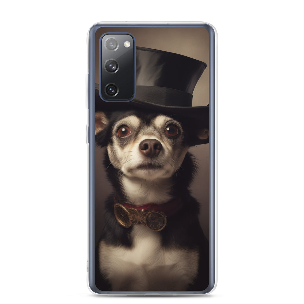 Top Hat Dog A Clear Case for Samsung®